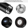 thumbnail image 4 of Intelligent Temperature Display Thermal Mug 304 Stainless Steel Thermos Bottle Long-lasting Heat Preservation Cute Water Bottle, 4 of 6