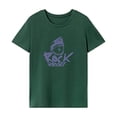 thumbnail image 1 of Camiseta para Mujer Verano Suave Moda Verano Tops para Caminar Trabajo Senderismo Deportes SG, 1 of 7