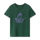 thumbnail image 1 of Camiseta de mujer Ropa deportiva de verano Camiseta con cuello redondo para uso diario Oficina Senderismo Verde, 1 of 7