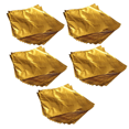 thumbnail image 1 of 500pcs Square Sweets Candy Chocolate Lolly Paper Aluminum Foil Wrappers Gold, 1 of 1