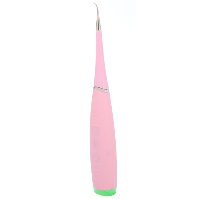 Pulidor de Borrador de Manchas de Dientes, Removedor de Cálculo Dental Eléctrico, Limpiador de Sarro de Placa, Herramienta de Limpieza de Dientes para Cuidado Bucal(rosado) Saludable Fugacal NO