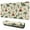 Beige Dinosaurs Volcanoes, variant on Long Mouse Pads for Desk,Paw Prints Desk Mats on Top Of Desks, Desk Mouse Pad Extra Large with 3mm Non-Slip Base and Stitched Edge for Gaming,Office,Work,Home 31.5"x11.8"