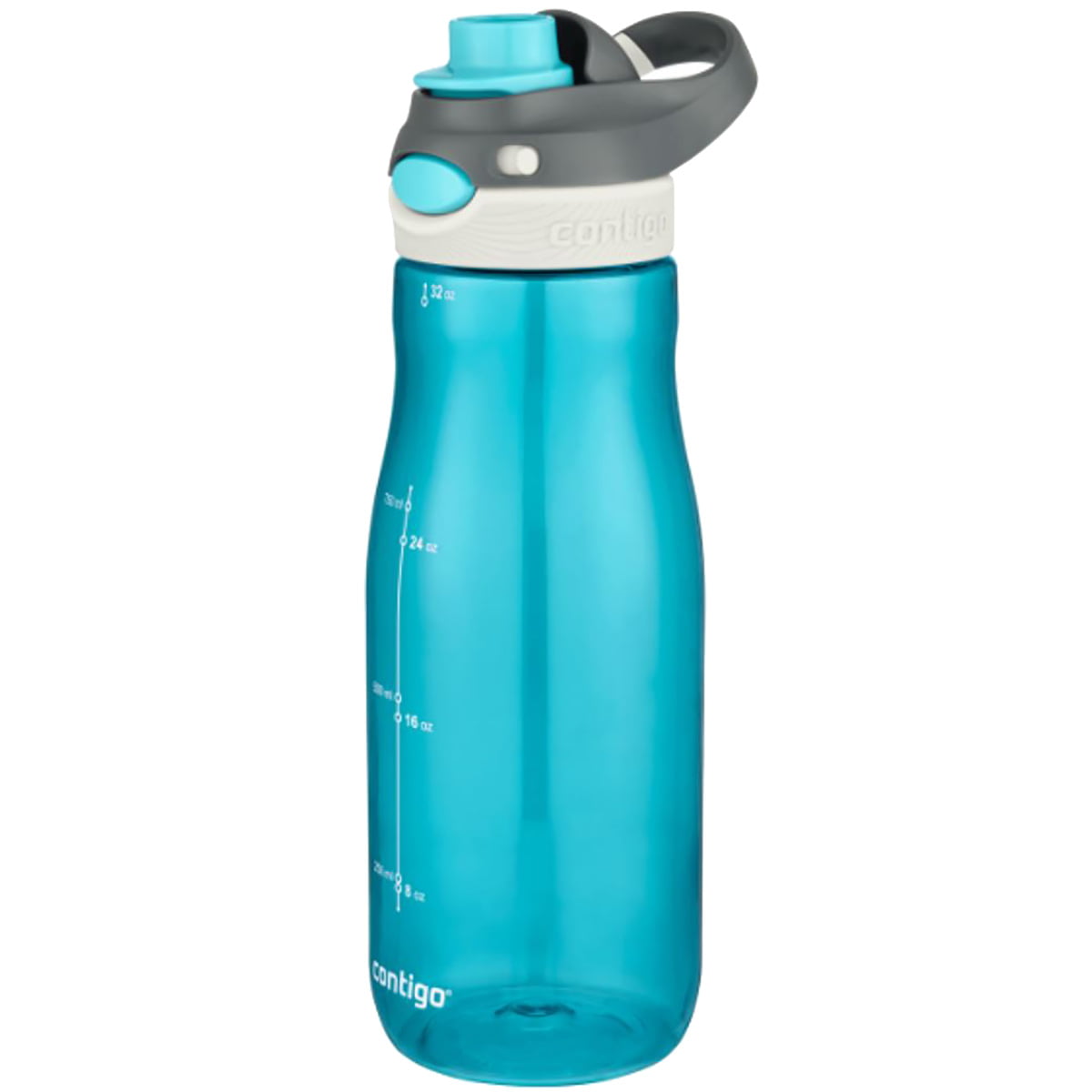 Contigo Contigo 6504096 32 oz Nautical Blue Plastic Chug Water Bottle BPA  Free 6504096