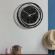 thumbnail image 5 of Decoración del hogar acrílico reloj de pared estilo nórdico transparente reloj Afortunado Sencillez, 5 of 5