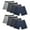 L GY 1x2+D GY 1x2+BK 1x2+Dark BLU 1x2, variant on 8PK Assorted Mens Cotton Boxer Briefs Comfort Flexible Soft Waistband Underwear