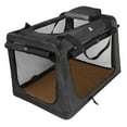thumbnail image 3 of Jaula portátil para perros, ventilación, portador de perros plegable para interiores y exteriores, jaula plegable para perrera para cachorros, perros Negro S, 3 of 10