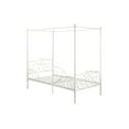 thumbnail image 2 of DHP White Twin Canopy Bed, 2 of 4
