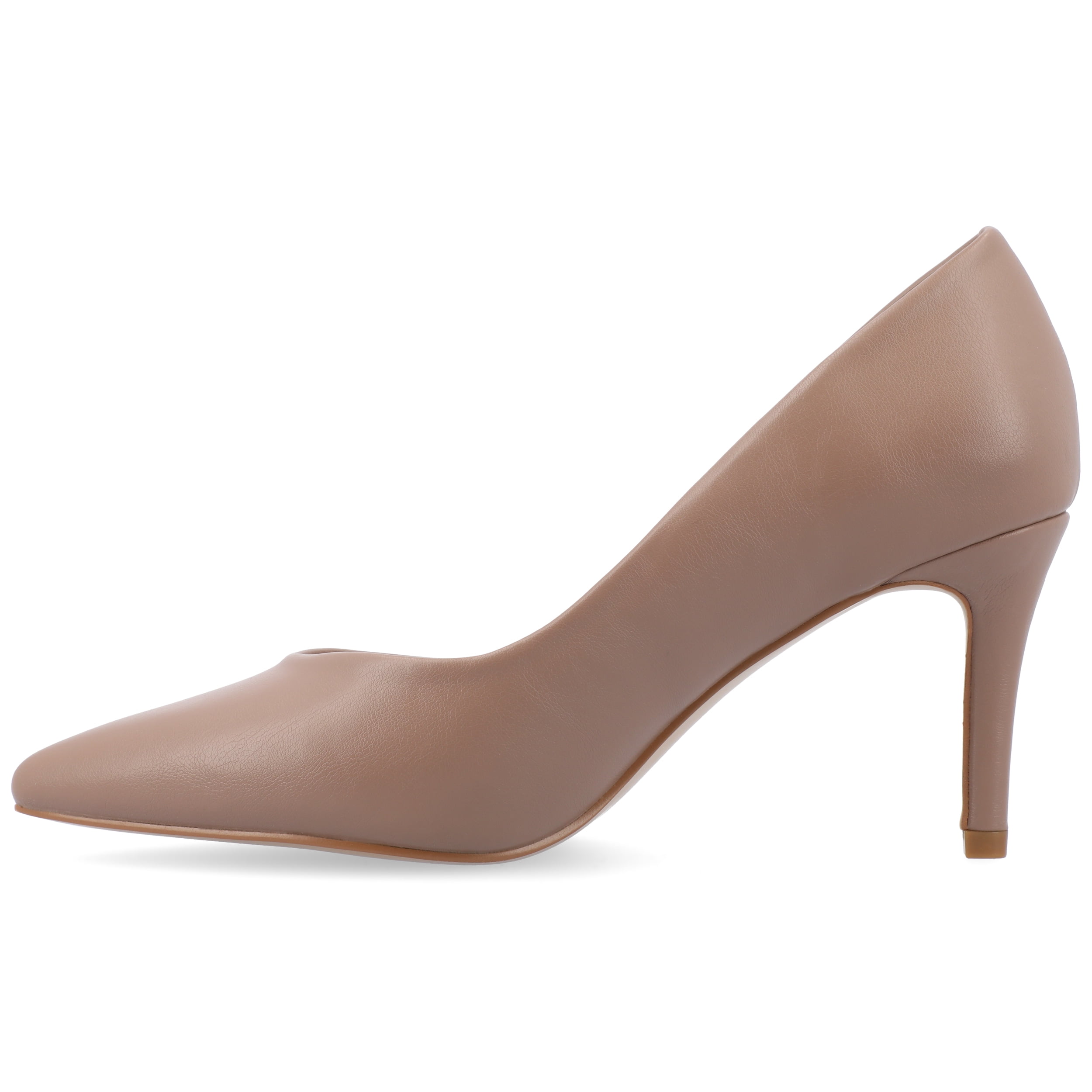 Journee Women's Gabriella SuperNatural Shades Slip On Pointed Toe Pumps