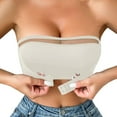 thumbnail image 1 of Bra 2 Front Closure Strapless Everyday Comfort And Leisure Wear Versatile Design For All Seasons Ideal Layering And Pairing, 1 of 5