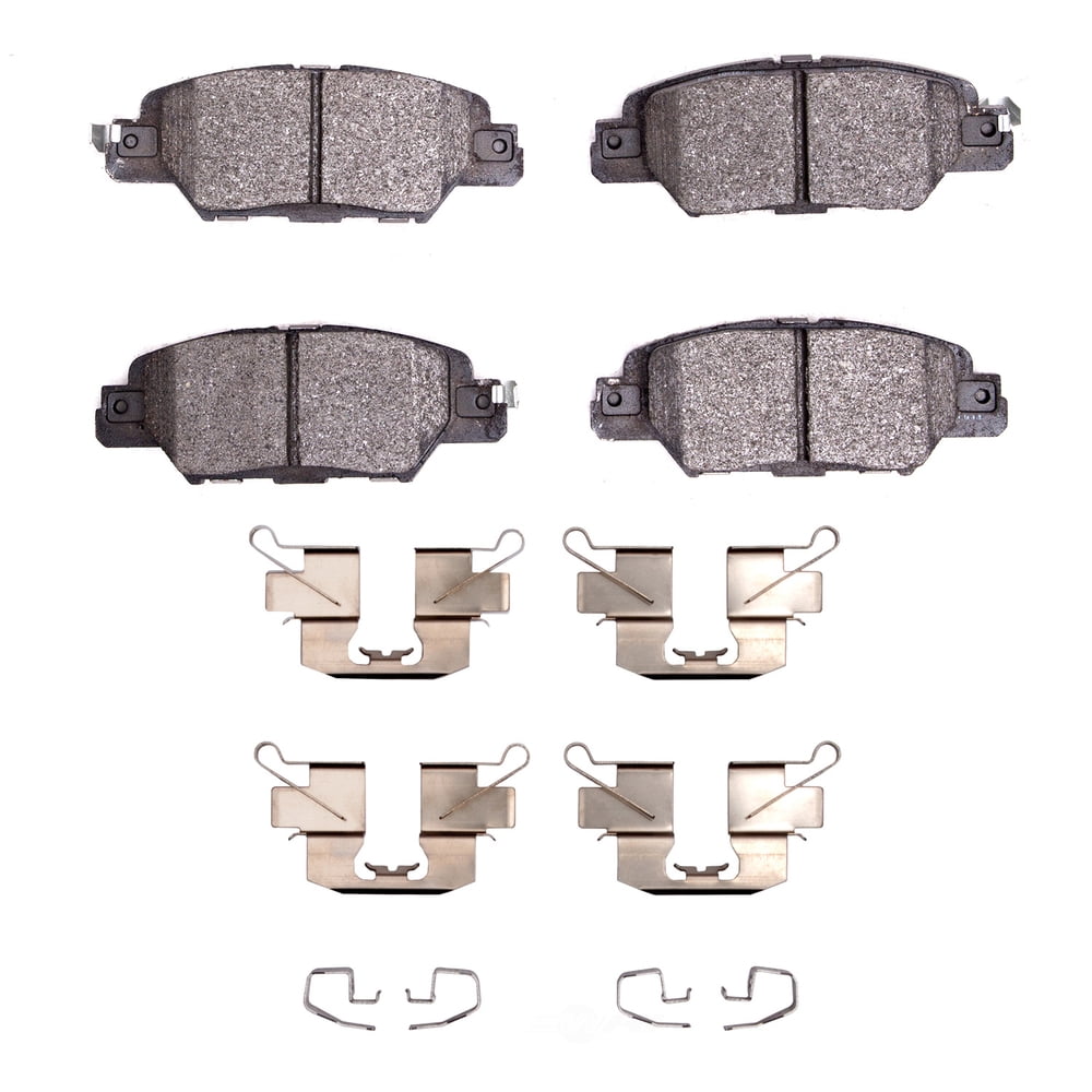Dynamic Friction Company 1551-1846-01 DFC 5000 Advanced Brake Pads - Ceramic and Hardware Kit - OE