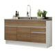 thumbnail image 1 of Gabinete Bajo Cocina Madesa Glamy 150cm Sin Encimera Color Blanco/Marron, 1 of 10