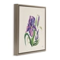 thumbnail image 3 of Stupell Industries Cottage Purple Iris Flower Brown Floating Frame Canvas Art, 25 x 25, by Kristy Rice, 3 of 8