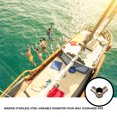 thumbnail image 4 of ruzhgo Crossing Clip Rope Conjunction Clamp Stainless Steel Rustproof Anti-Corrosion Boat Parts Durable Long-Lasting Caravans, 4 of 6