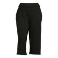 thumbnail image 3 of Terra & Sky Women's Plus Size Wide Leg Lounge Pants, 3 of 5