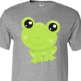 thumbnail image 4 of Inktastic Cute Frog, Little Frog, Baby Frog, Green Frog T-Shirt, 4 of 5