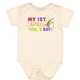 thumbnail image 3 of Inktastic My 1st April Fools Day with Jester Hat Boys or Girls Baby Bodysuit, 3 of 5