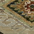 thumbnail image 4 of Oriental Weavers Andorra Area Rug - 2442D - 2'3" x 8' - in Gray/ Green - Vintage Bohemian Style, Stain Resistant, Family and Pet Friendly , Entryway, Hallway Runner Rug, 4 of 4