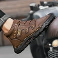 thumbnail image 5 of Men's Casual Sneakers - Versatile Sneakers for Running, Walking & HikingAvailable in Black, White, Brown Durable Rubber Sole, Lace-Up, Breathable Fabric Lining Available in Black, White, Brown, 5 of 5