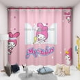 thumbnail image 1 of Hello Kitty Cartoon Curtain Sanrio Cute Printing 3D Print Bedroom Living Room Window Blackout Partition Style Home Decoration, 1 of 1