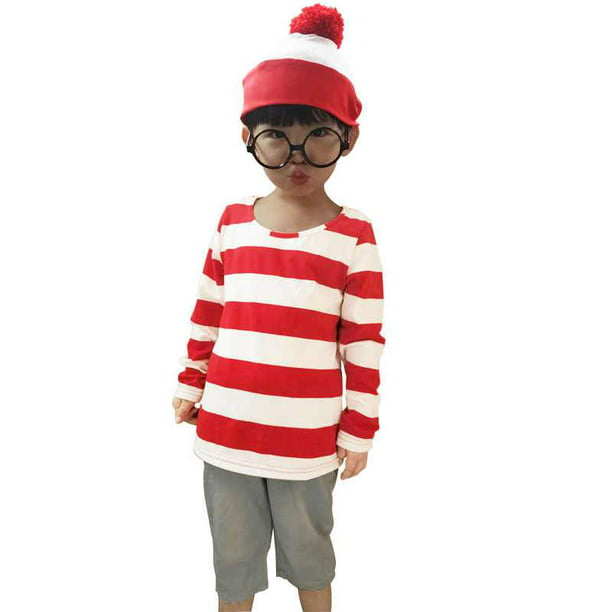 Where's Waldo Kids' Costume - Walmart.com - Walmart.com