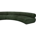thumbnail image 6 of Meridian Furniture Bale 280" Green Chenille Fabric 6 pc. Modular Sectional, 6 of 12