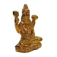 thumbnail image 4 of athizay Lord Shiva Brass Statue Meditation Posture Shiva Idol for Home Temple 7 cm Tall, 4 of 5