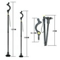thumbnail image 3 of Portable Walket Stick Offset Cane with Handle for Daily Residential Folding, 3 of 8