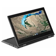 Pre-Owned Lenovo Chromebook 300E 2nd Gen Touchscreen 11.6'' - Intel Celeron N4000 - 4GB RAM 32GB Storage - ChromeOS - Black