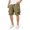 Brown, variant on Men's Summer Casual Shorts Loose Fit Breathable Straight Leg Running Fitness Athletic Comfortable Lightweight Shorts Summer Casual Hiking Pants Elastic Waist