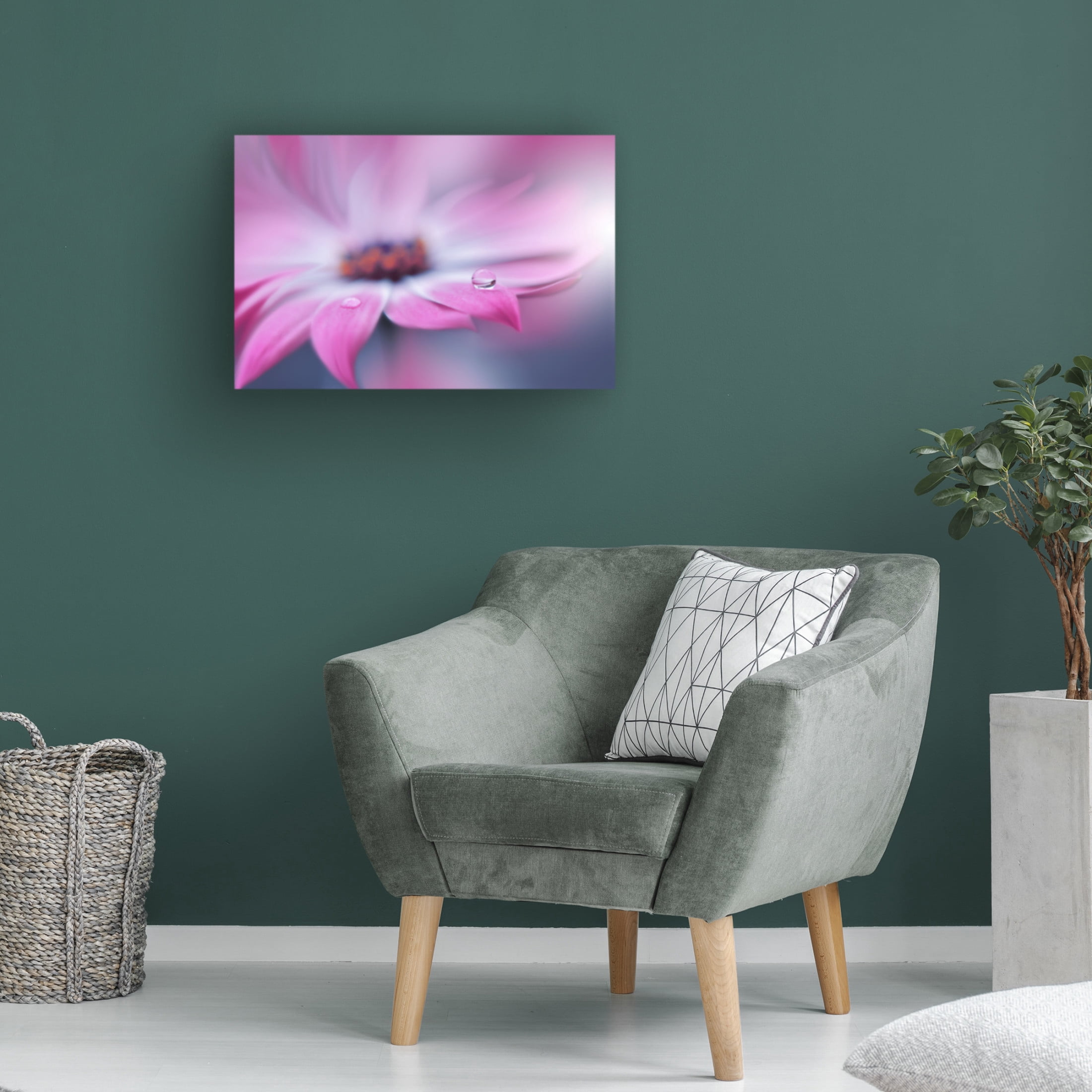 Canvas Wall Art - Juliana Nan 'Natural Purple' Wall Art for Living Room, Bedroom, or Office D?cor by Trademark Fine Art - 24 x 16 Inches