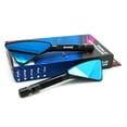 thumbnail image 2 of Espejo Para Moto Rasen Deportivo Con Vidrio Azul Tipo Rebanada Universal            negro, 2 of 8