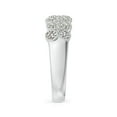 thumbnail image 3 of ANGARA Natural 0.6 Ct. Diamond Non Eternity Ring in 14K White Gold for Women (Ring Size: 12), 3 of 9