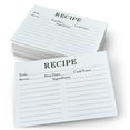 thumbnail image 1 of 60pcs RECIPE Recipe Card Food Material Composition Record Card Multi Print Selection, 1 of 5