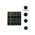thumbnail image 3 of Christmas Decorations Indoor Under 10$ Clearance! Christmas Decorations 16Piece Flocked Christmas Balls Christmas Decoration SetMultiple Styles Of Christmas Tree Decorations Can Used For Other Party, 3 of 9