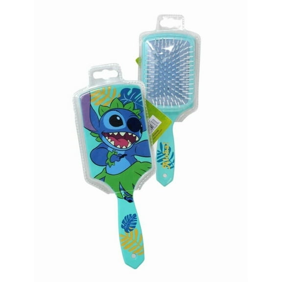 Disney Lilo & Stitch Hair Brush for Kids, Blue