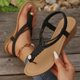 thumbnail image 1 of WILLBEST Sandalias De Plataforma De Verano Para Mujer, Cómodas Chanclas De Tacón Medio, Zapatos Casuales Para Caminar En La Playa, Para Vacaciones, Citas Nocturnas, 1 of 8