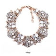 thumbnail image 3 of tredstone Rhinestone Statement Necklace Stand Out With Stunning Rhinestone Details Unique Clothing Decorations White, 3 of 6
