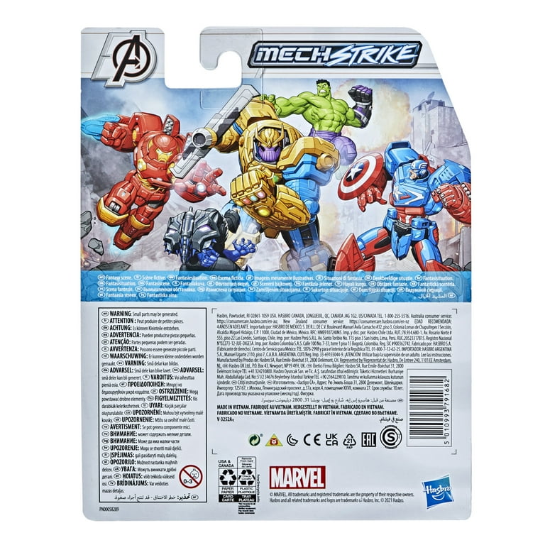 アメコミ AVENGERS MECHSTRIKE IRONMAN MECH SUIT Amazon.com: Hasbro Marvel Avengers Mech Strike 6-inch Scale Action
