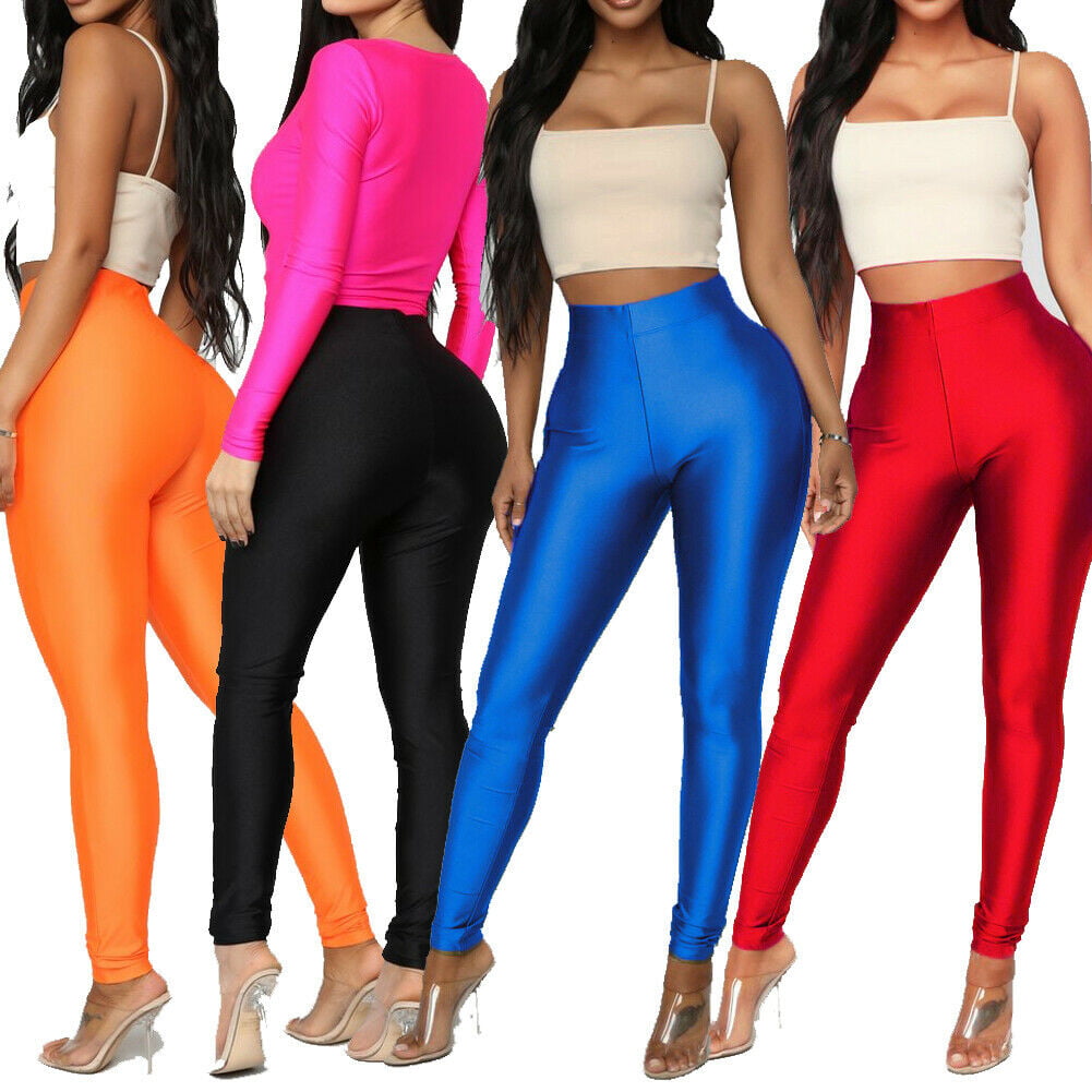 6 Day Shiny Workout Pants with Comfort Workout Clothes