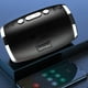 thumbnail image 4 of Altavoz Bluetooth inteligente con sonido panorámico de 360°, alto volumen, batería de 20 horas, Bluetooth 5.0, reproducción de tarjeta TF/USB, para coche y hogar, 13 x 8,5 x 6 cm, 4 of 7