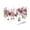 C, variant on Static Cling Window Stickers Reusable Translucent Film Floral Design No Glue Easy Apply Home Classroom Seasonal Glass Decor