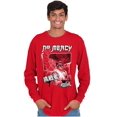 thumbnail image 3 of Kanji Street Fighter No Mercy Ryu Men Big & Tall Long Sleeve Tee Brisco Brands 3X, 3 of 5