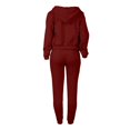 thumbnail image 4 of Lounge Sets for Women Clearance Breathable Oversized Sweatpants Sets for Women Fall Soft Sporty Sweat Suit for Women 2 Piece Set Women's Plus Size Clothes Clearance, 4 of 4
