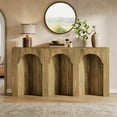 thumbnail image 2 of Tribesigns 63" Long Sofa Console Table, Farmhouse Entryway Table for Living Room, 2 of 9