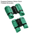 thumbnail image 3 of Uxcell 4X30 Compact Folding Shock Proof Binoculars Green with Neck Strap, 3 of 6