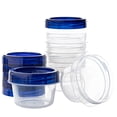 thumbnail image 1 of Contenedores de delicatessen PLASTICPRO Twist Top de 120 ml (paquete de 6) reutilizables, 1 of 8