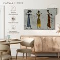 thumbnail image 5 of Elephant Stock African Women Head Carrying Wall Art - Horizontal Canvas Wall Art - Living Room Wall Decor - People Canvas - Gray And Black Decor - 45" x 30", 5 of 8