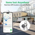 thumbnail image 3 of Air Tracker Tags-4 Pack: Smart Bluetooth Tracker, Item Finder Works with Apple Find My (iOS Only) App, Trakcer Tag Locator for Keys, Luggage, Satchel, weTag mini. (Not for Android Devices), 3 of 7