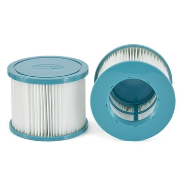 CleverSpa 8106 Replacement Part Hot Tub Spa Water Filter Cartridge (2 Pack)