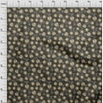 thumbnail image 4 of oneOone Rayon Brown Fabric Floral Sewing Craft Projects Fabric Prints By Yard 56 Inch Wide, 4 of 4